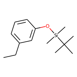 3-Ethylphenol, tert-butyldimethylsilyl ether