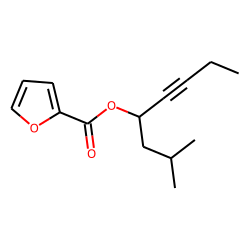 2-Furoic acid, 2-methyloct-5-yn-4-yl ester