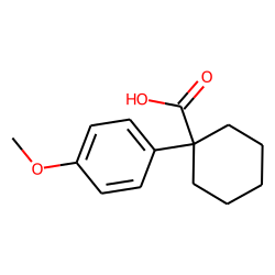 1-(4-Methoxyphenyl)-1-cyclohexanecarboxylic acid