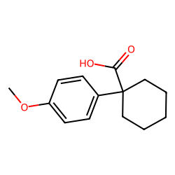 1-(P-METHOXYPHENYL)-1-CYCLOHEXANECARBOXYLIC ACID