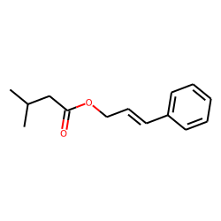 Butanoic acid, 3-methyl-, 3-phenyl-2-propenyl ester