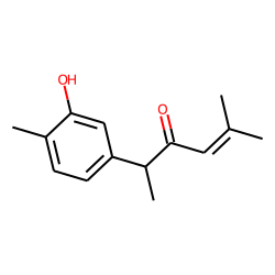 4-Hexen-3-one, 5-methyl-2-(3-hydroxy-4-methylphenyl)