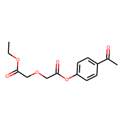 Diglycolic acid, 4-acetylphenyl ethyl ester