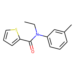 Thiophene-2-carboxamide, N-ethyl-N-(3-methylphenyl)-