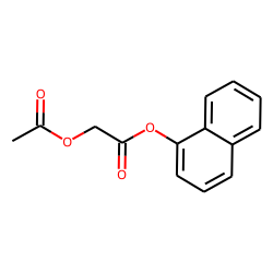 Acetoxyacetic acid, 1-naphthyl ester