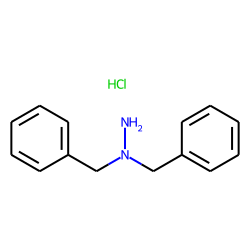 Hydrazine, 1,1-dibenzyl-, hydrochloride
