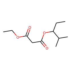 Malonic acid, ethyl 2-methylpent-3-yl ester