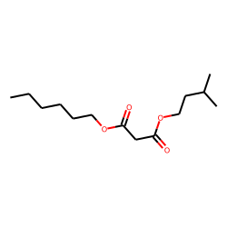 Malonic acid, hexyl 3-methylbutyl ester