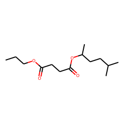 Succinic acid, 5-methylhex-2-yl propyl ester