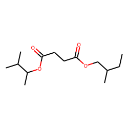 Succinic acid, 3-methylbut-2-yl 2-methylbutyl ester