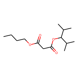 Malonic acid, butyl 2,4-dimethylpent-3-yl ester