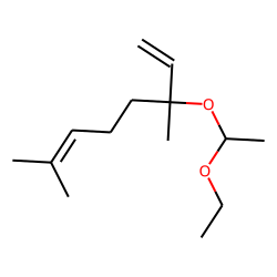 Ethanal, ethyl linalyl acetal, # 1