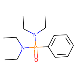 Phosphonic diamide, n,n,n',n'-tetraethyl-p-phenyl-