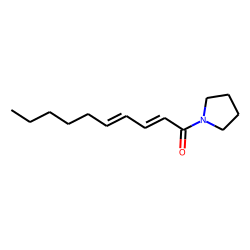 (2E,4E)-1-(Pyrrolidin-1-yl)deca-2,4-dien-1-one