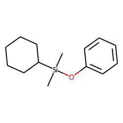 Cyclohexyldimethylsilyloxybenzene