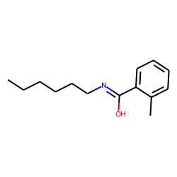Benzamide, 2-methyl-N-hexyl-