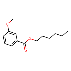 m-Methoxybenzoic acid, hexyl ester