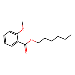 o-Methoxybenzoic acid, hexyl ester