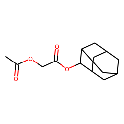 Acetoxyacetic acid, 2-adamantyl ester