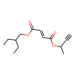 Fumaric acid, 2-ethylbutyl but-3-yn-2-yl ester