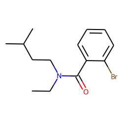 Benzamide, 2-bromo-N-ethyl-N-3-methylbutyl-