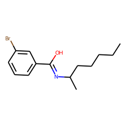 Benzamide, 3-bromo-N-(hept-2-yl)-