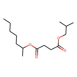Succinic acid, 2-heptyl isobutyl ester