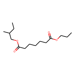 Pimelic acid, 2-methylbutyl propyl ester