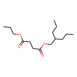 Succinic acid, propyl 2-propylpentyl ester