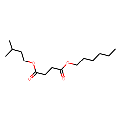 Succinic acid, hexyl 3-methylbutyl ester