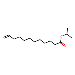 Isopropyl 11-dodecenoate