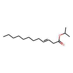 Isopropyl (E)-3-dodecenoate