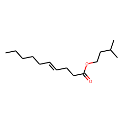 3-methylbutyl dec-4-enoate
