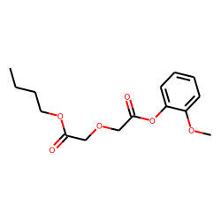 Diglycolic acid, butyl 2-methoxyphenyl ester