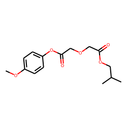 Diglycolic acid, isobutyl 4-methoxyphenyl ester