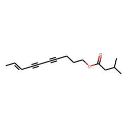 (Z)-8-decen-4,6-diyn-1-yl 3-methylbutanoate