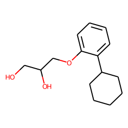 3-(2-Cyclohexylphenoxy)-1,2-propanediol