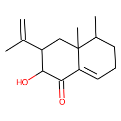 (2R,3R,4aR,5S)-2-Hydroxy-4a,5-dimethyl-3-(prop-1-en-2-yl)-3,4,4a,5,6,7-hexahydronaphthalen-1(2H)-one