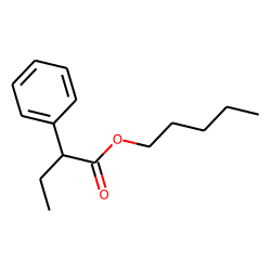 Butyric acid, 2-phenyl-, pentyl ester