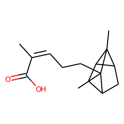 (E)-5-((1R,3R,6S)-2,3-Dimethyltricyclo[2.2.1.02,6]heptan-3-yl)-2-methylpent-2-enoic acid
