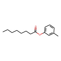 Octanoic acid, 3-methylphenyl ester
