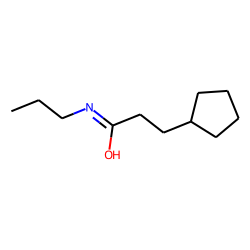 Propanamide, 3-cyclopentyl-N-propyl-