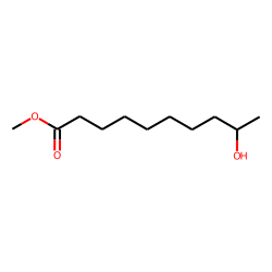 9-Hydroxy-decanoic acid, methyl ester
