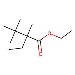 Butanoic acid, 2-ethyl-2,3,3-trimethyl, ethyl ester