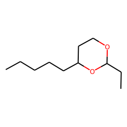 1,3-Dioxane, 2-ethyl-4-pentyl, 2R,4R