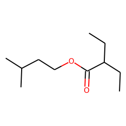 Butanoic acid, 2-ethyl, 3-methylbutyl ester