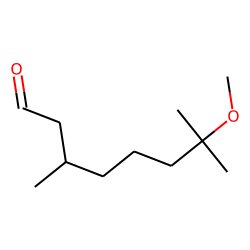 Octanal, 7-methoxy-3,7-dimethyl-