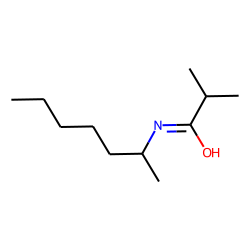 Isobutyramide, N-(hept-2-yl)-