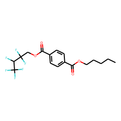 Terephthalic acid, 2,2,3,4,4,4-hexafluorobutyl pentyl ester
