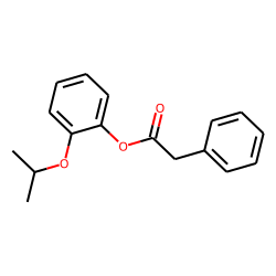 Phenylacetic acid, 2-isopropoxyphenyl ester